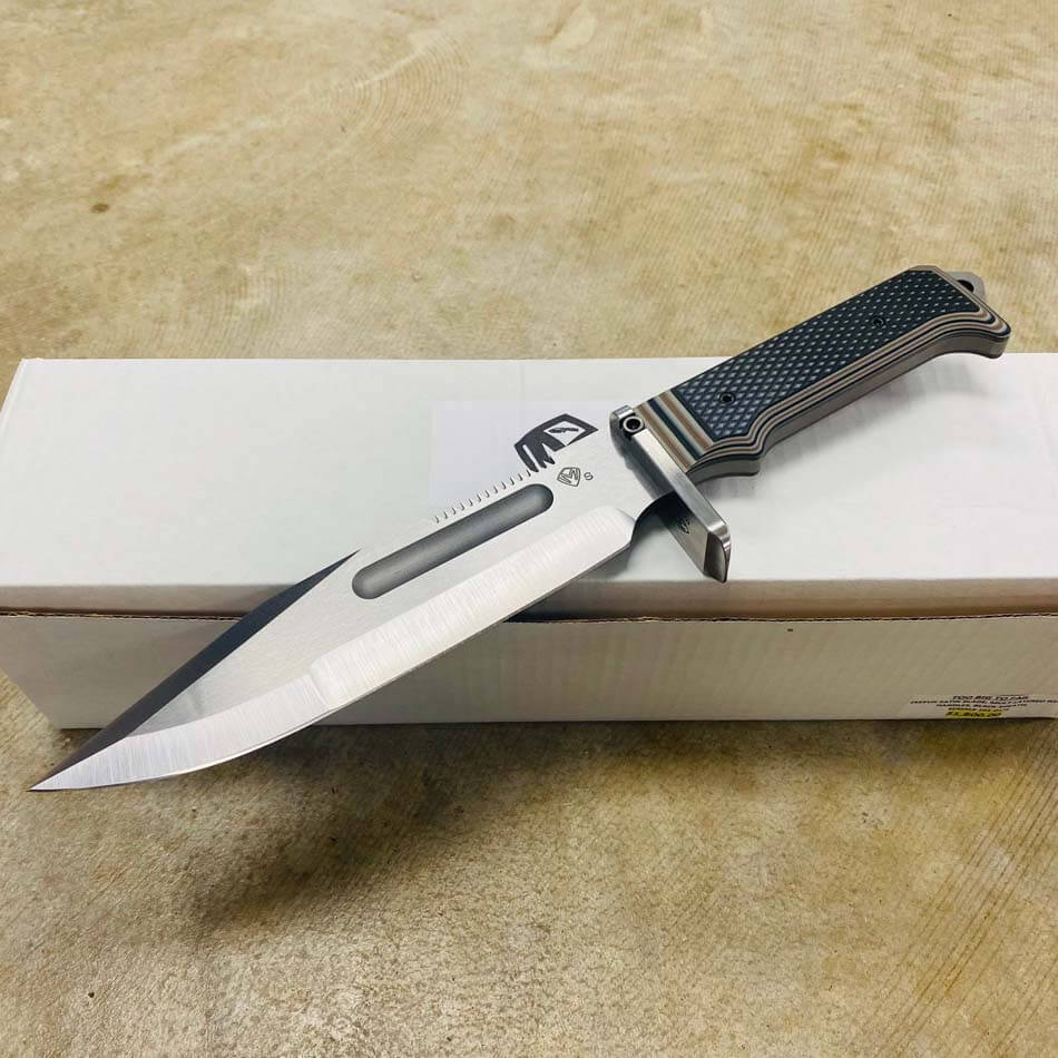 Medford TBF Too Big To Fail 8" S35VN Satin Breakdown Fighter Knife 101-017 - Too Big to Fail