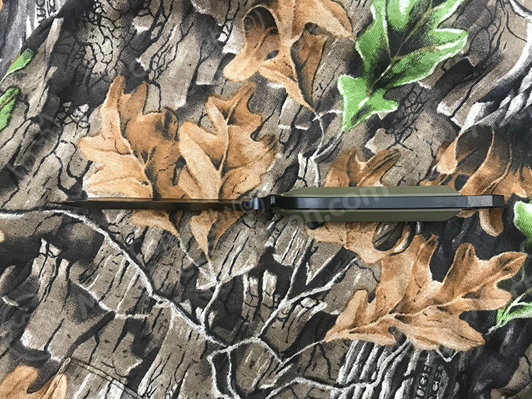 Medford TST-1 D2 PVD Tanto Fixed Black Handle Black Knife MK057DPQ-10KO-Q2Q3-Q4 - MK057DPQ-10KO-Q2Q3-Q4