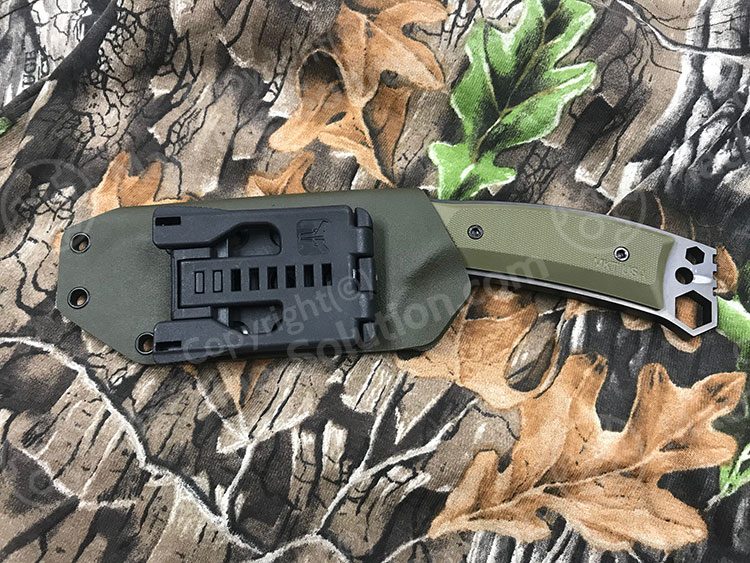 Medford TST-1 D2 PVD Tanto Fixed Black Handle Black Knife MK057DPQ-10KO-Q2Q3-Q4 - MK057DPQ-10KO-Q2Q3-Q4