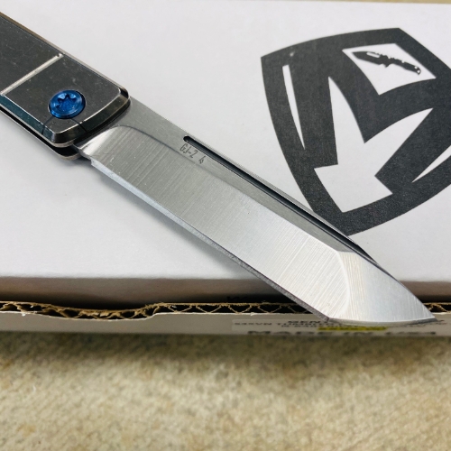 Medford Gentleman Jack GJ-2 Ti 3.1" S45VN TANTO Slip Joint WARTHOG Handle Knife with Pocket Clip - MKT GJ-2 Warthog Knife