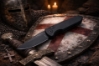Protech LG403 Les George SBR Short Bladed Rockeye AUTO Folding Knife 2.5" S35VN Stonewashed Plain Blade Black Aluminum Handles Protech LG403 Les George SBR Short Bladed Rockeye AUTO Folding Knife 2.5" S35VN Stonewashed Plain Blade Black Aluminum Handles