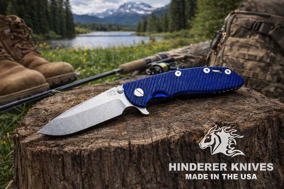 Half Open Pocket Knife