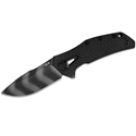  Zero Tolerance 0308BLKTS Flipper Knife 3.75" CPM-20CV Tigerstripe Blade, Black G10 and Titanium Handles