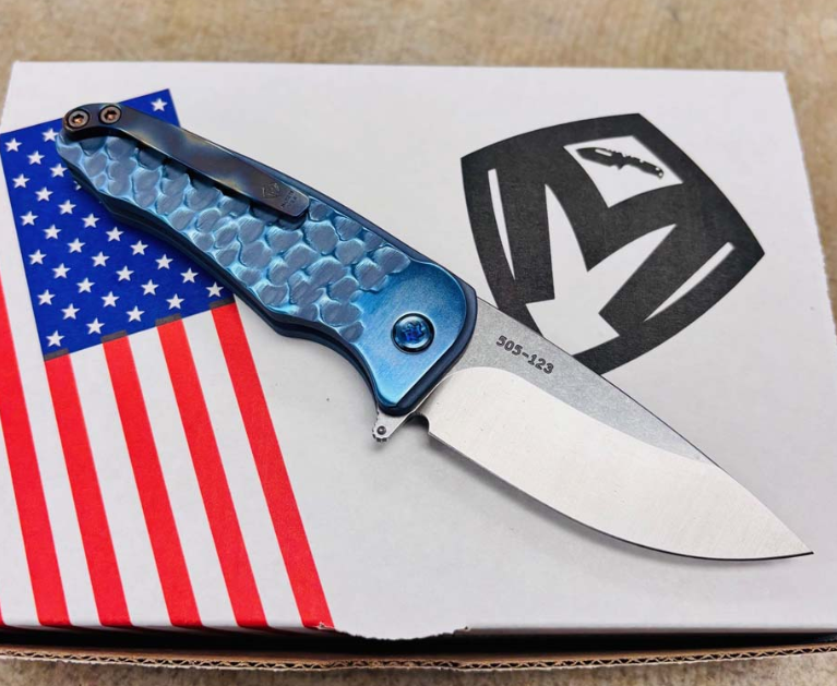 Half Open Pocket Knife